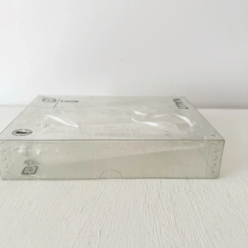 IKEA KALLT 4‎ White Glass 7” Christmas Ornaments